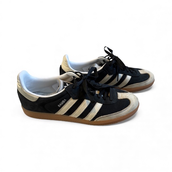 Adidas Samba OG Women’s Sneakers – Black/White – Size 9.5 - Picture 3 of 5